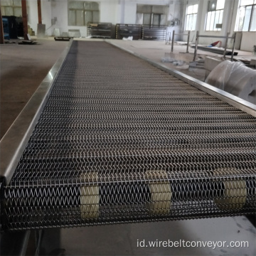 Konveyor Sabuk Wire Mesh Stainless steel